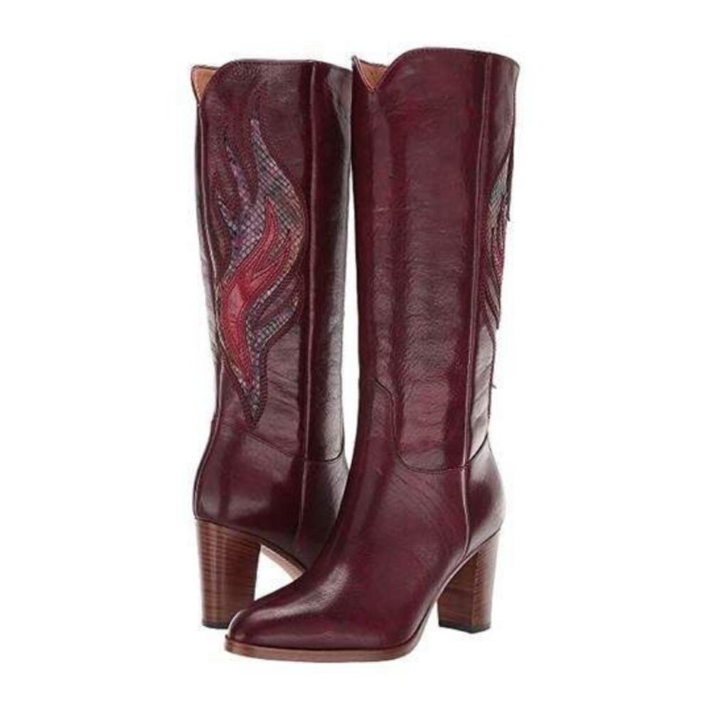 NWOB Frye June Flame Tall Boots